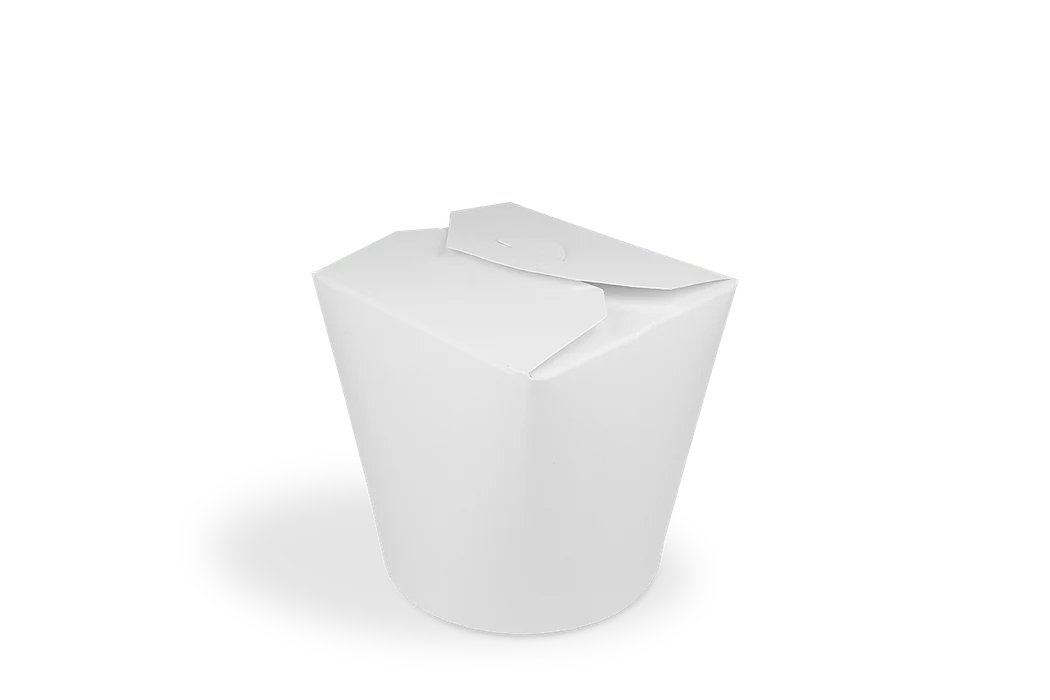 Wok to Go beker 750ml 26oz karton wit